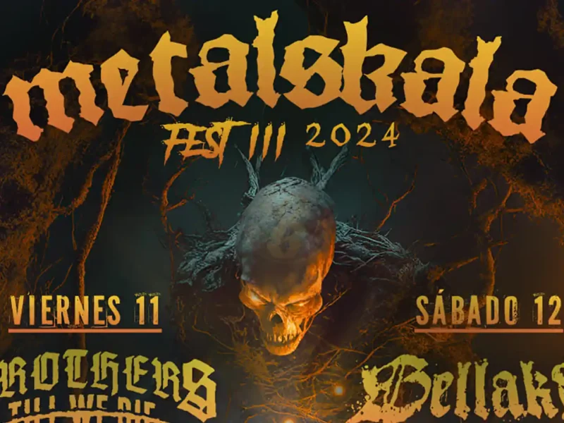 Cartel por días de la tercera edición del Metalskala Fest