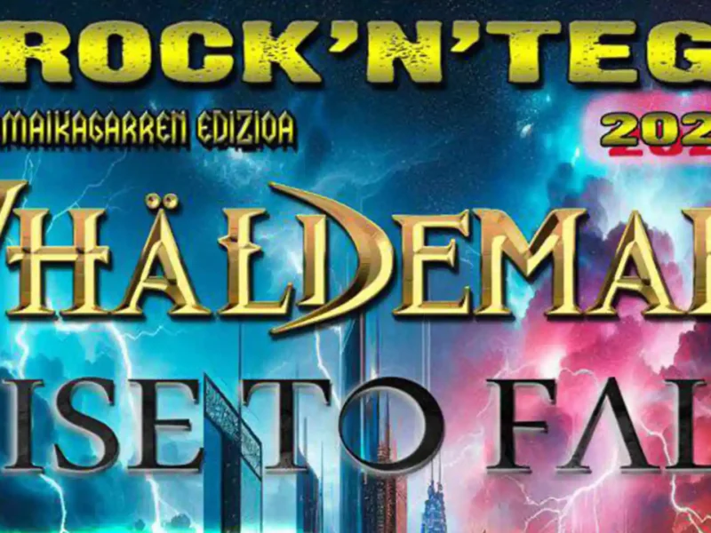 Vhäldemar y Rise To Fall actuarán en la undécima edición del Rock’N’Tegi