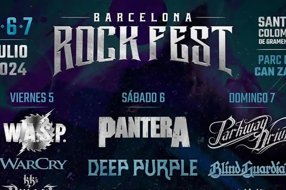 Horarios del Barcelona Rock Fest 2024