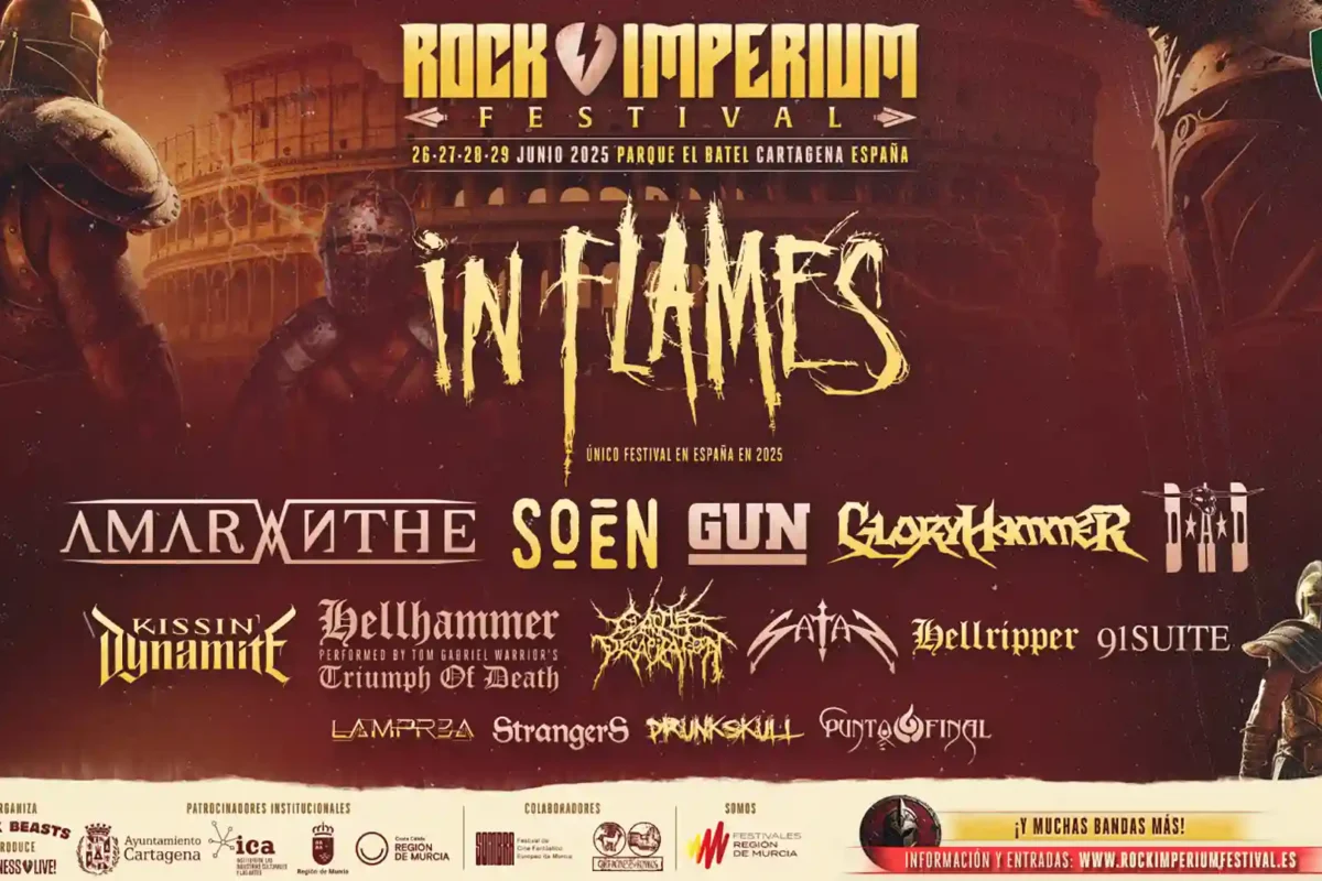 Primeras confirmaciones del Rock Imperium Festival