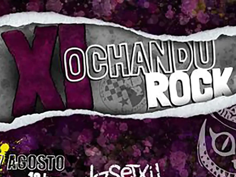 Cartel de la undécima edición del festival OchanduRock
