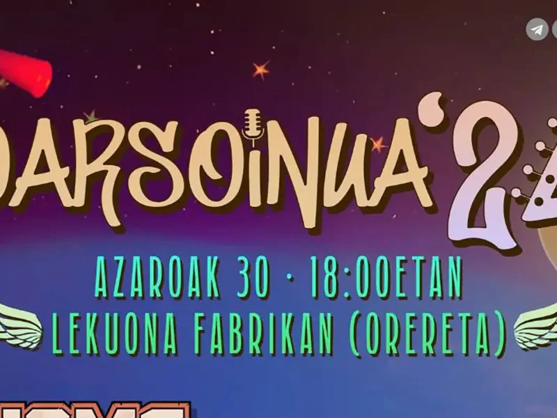 Anestesia completa el cartel de la duodécima edición del festival Oarsoinua