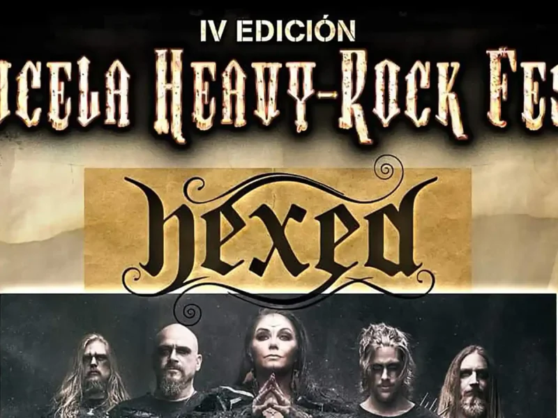 Hexed, segunda confirmación de la cuarta edición del Pucela Heavy-Rock Fest