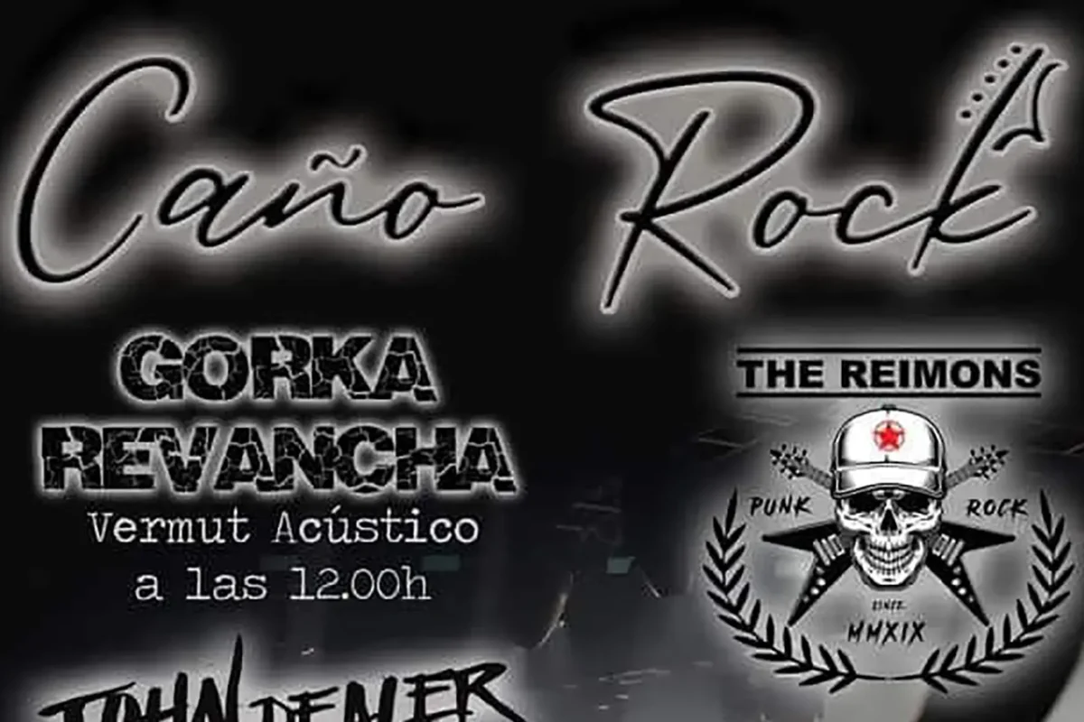 Cartel del festival Caño Rock