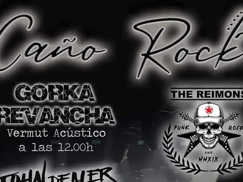 Cartel del festival Caño Rock