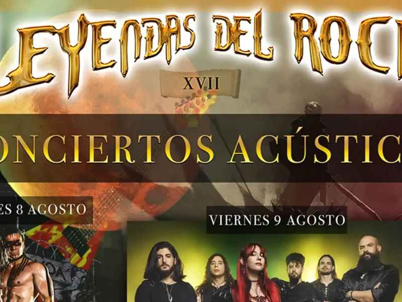 Conciertos acústicos en el Leyendas del Rock 2024