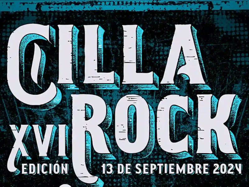 Cartel de la decimosexta edición del Cillarock