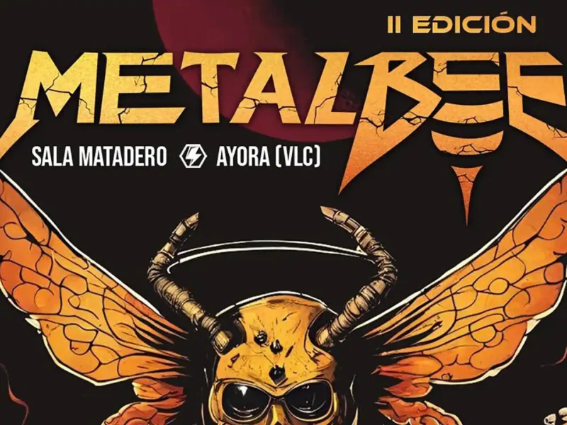 Cartel de la segunda edición del Metal Bee Fest