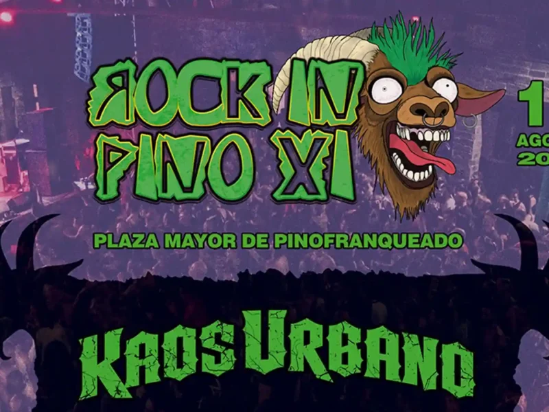 Horarios de la undécima edición del Rock In Pino