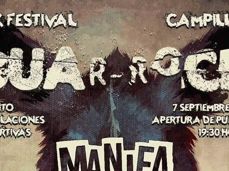 Cartel de la decimonovena edición del Guarrock Festival