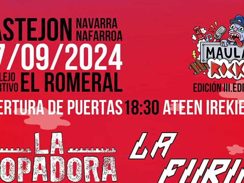Cartel de la tercera edición del MaulaRock