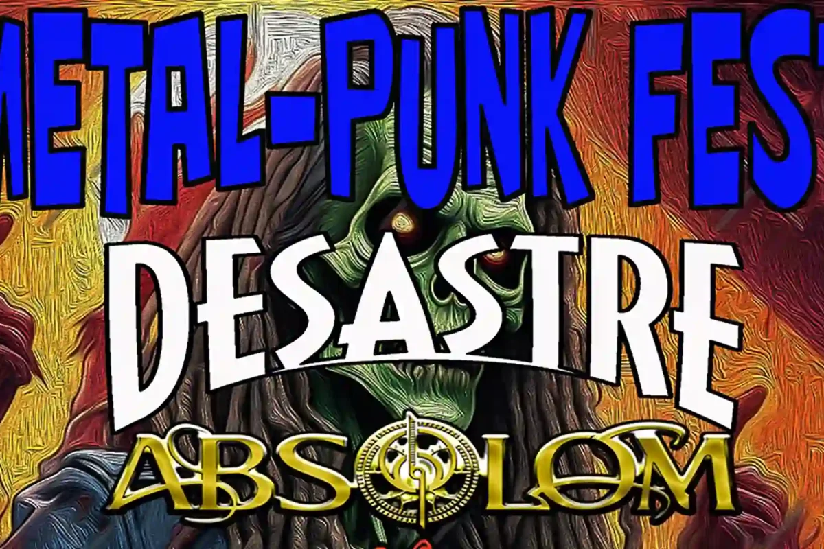 Cartel de la primera edición del Metal-Punk Fest