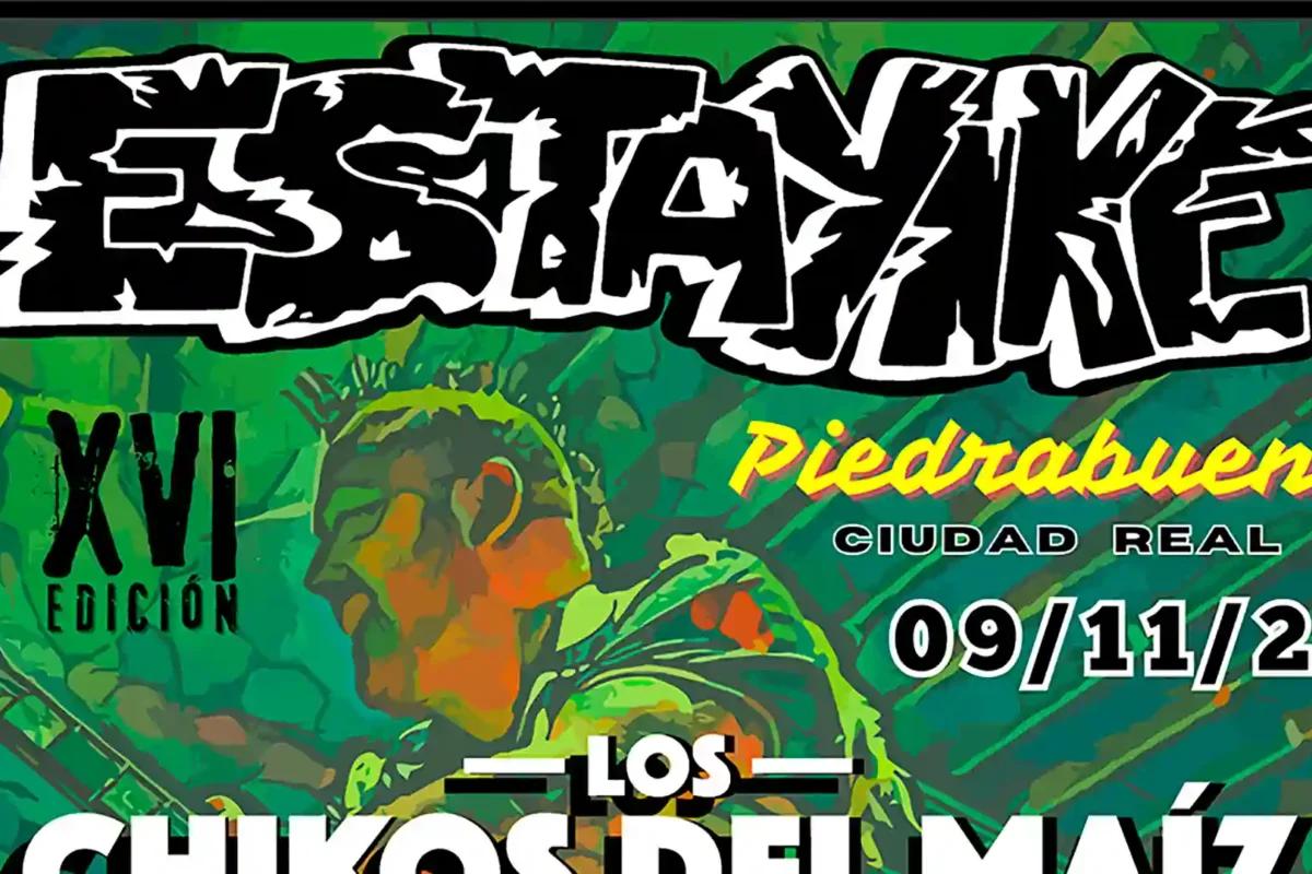 Cartel de la decimosexta edición del festival Estayike Rock