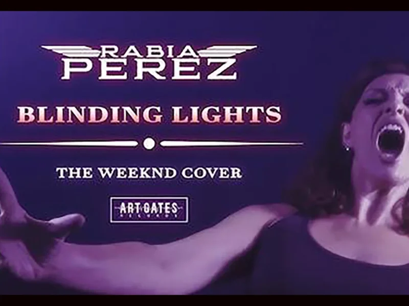 Rabia Perez estrena versión de The Weeknd “Blinding Lights”