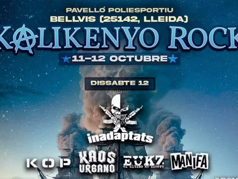 Distribución por días del Kalikenyo Rock 2024