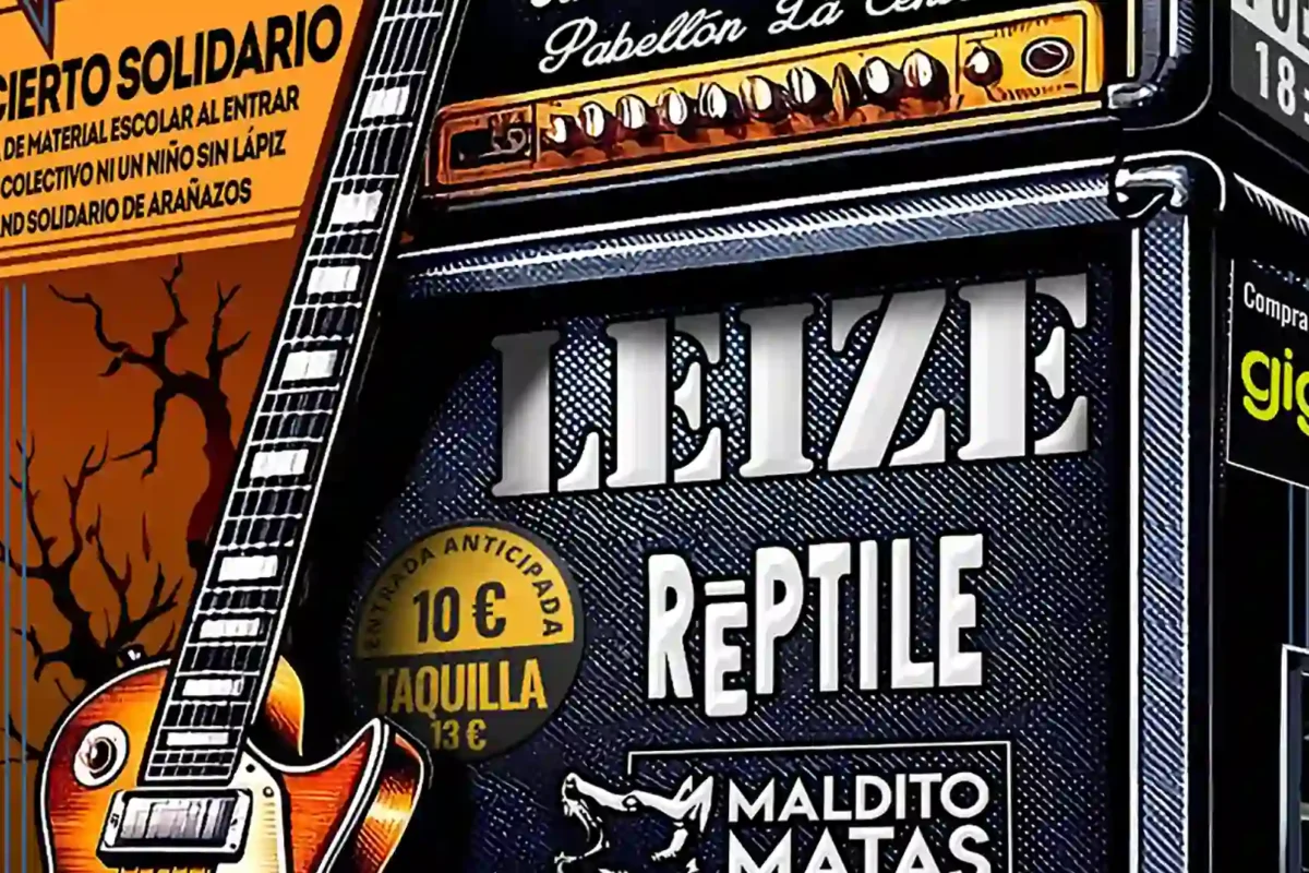 Cartel de la decimotercera edición del Paella Rock