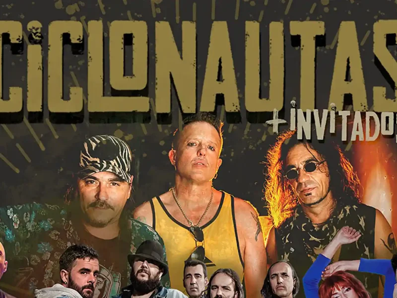 Artistas invitados para el concierto especial de Ciclonautas en Madrid