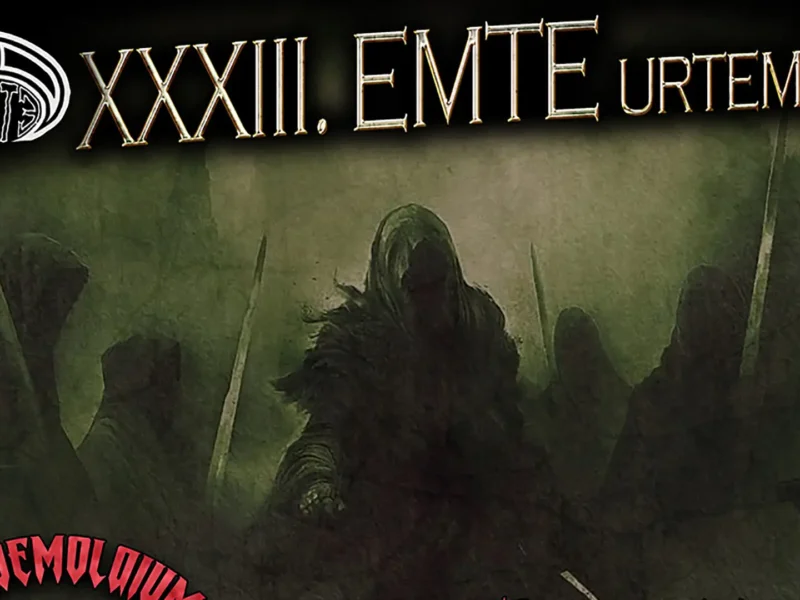 Cartel del trigésimo tercer aniversario de EMTE