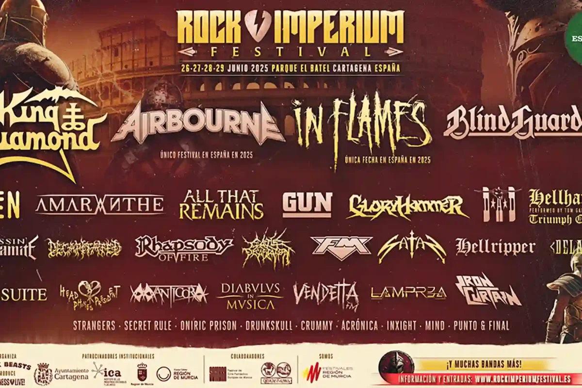 Nueva tanda de confirmaciones del Imperial Rock Festival 2025