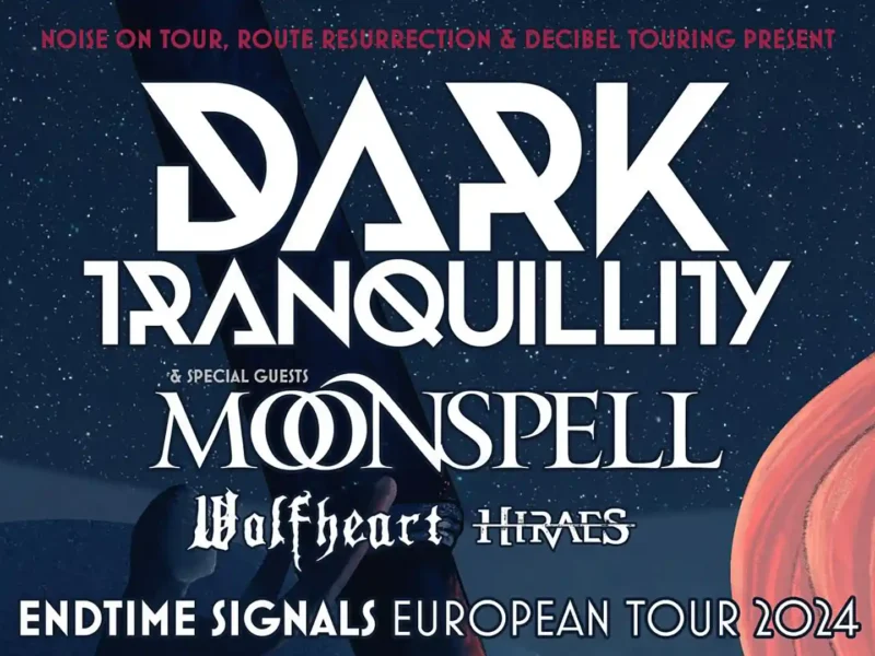 Recordatorio: Gira conjunta de Dark Tranquillity y Moonspell en nuestro país