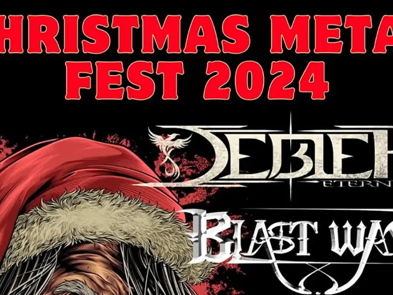 Cartel del Christmas Metal Fest 2024