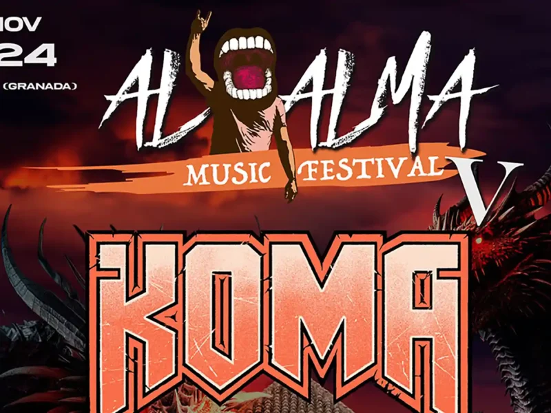 Cartel de la quinta edición del Al-AlmA Music Festival