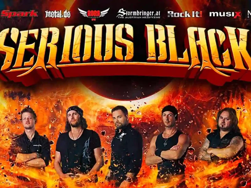 Gira española de Serious Black en marzo de 2025