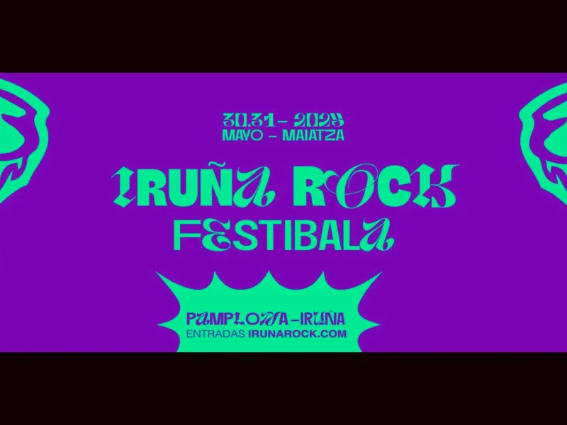 Primera tanda de confirmaciones del Iruña Rock Festival 2025