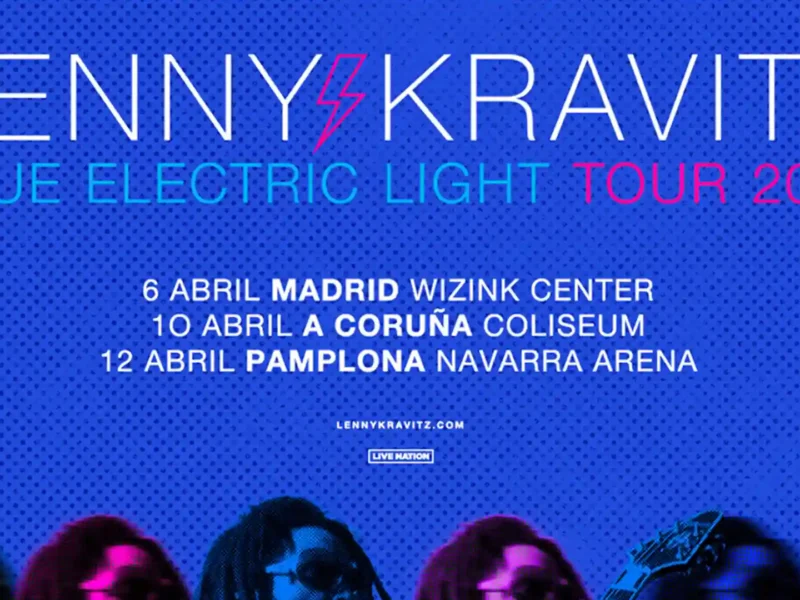 Gira española de Lenny Kravitz en abril de 2025
