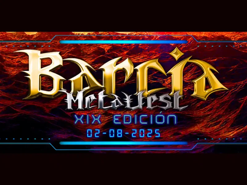 Fecha de la decimonovena edición del Barcia Metalfest