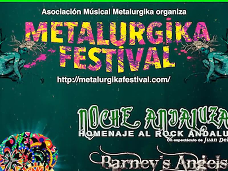 Cartel de la segunda edición del Metalurgika Festival