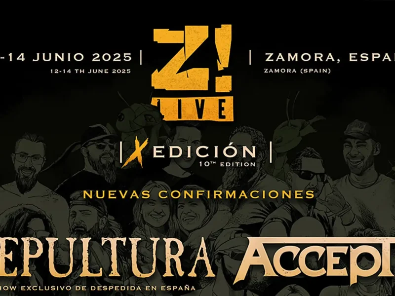 Nuevas confirmaciones de la décima edición del Z! Live Rock Fest