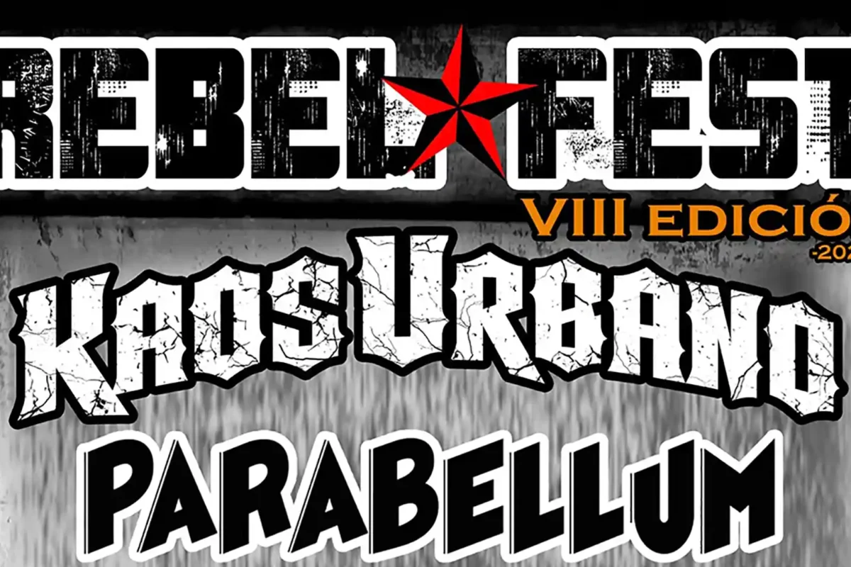 Cartel de la octava edición del Rebel Fest