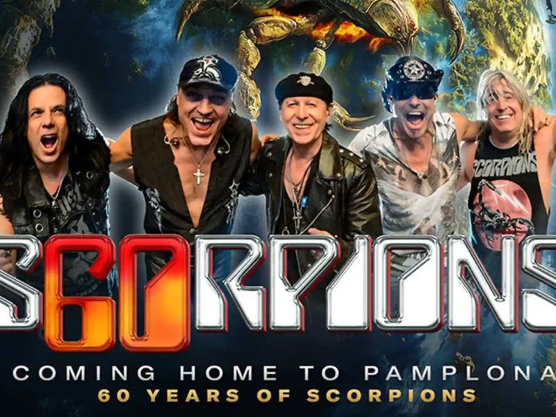 Scorpions actuará en el Navarra Arena (Iruña) en el 2025
