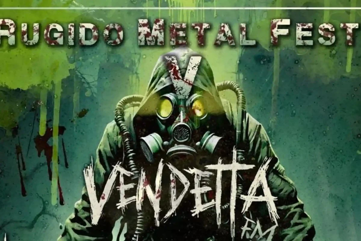 Cartel de la quinta edición del Rugido Metal Fest