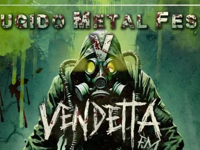 Cartel de la quinta edición del Rugido Metal Fest