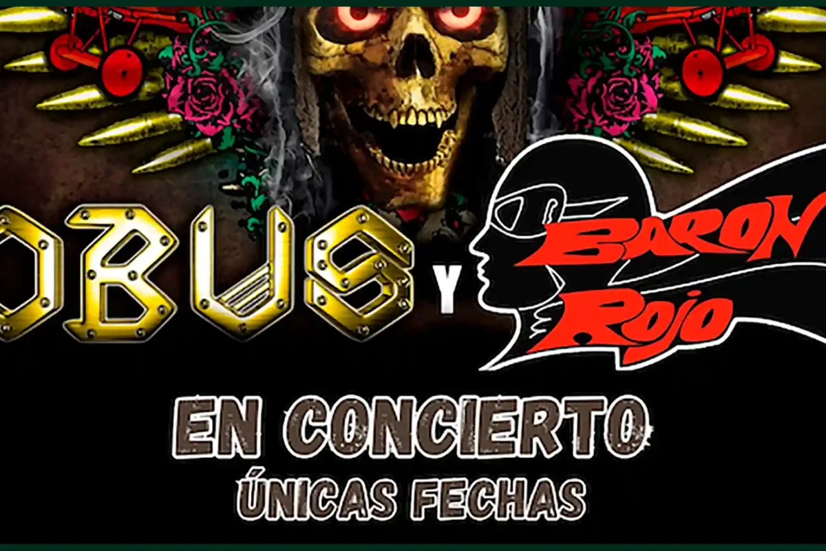 Este viernes Barón Rojo y Obús compartirán escenario en la sala Totem