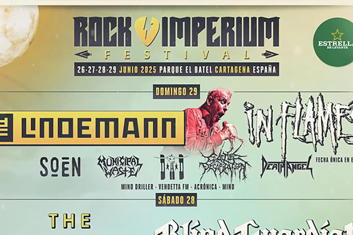 Nuevas confirmaciones del Rock Imperium Festival 2025