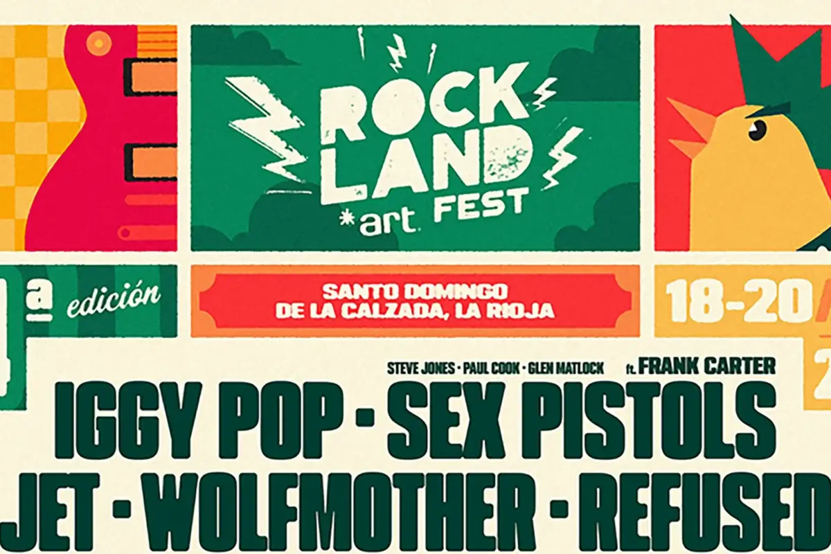Cartel de la cuarta edición del RockLand Art Fest