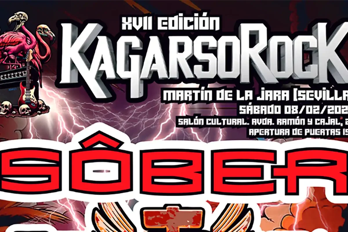 Cartel de la decimoséptima edición del Kagarso Rock