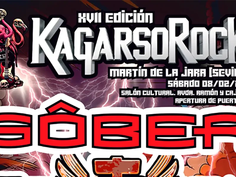 Cartel de la decimoséptima edición del Kagarso Rock