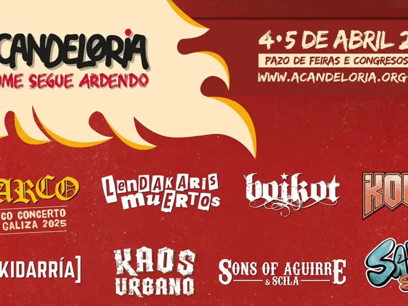 Cartel por días del A Candeloria 2025