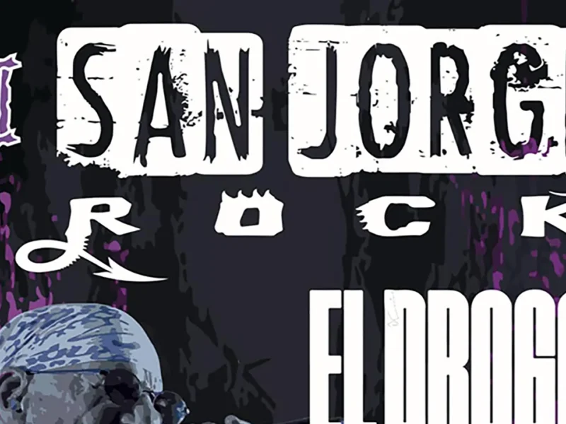 Cartel de la sexta edición del San Jorge Rock