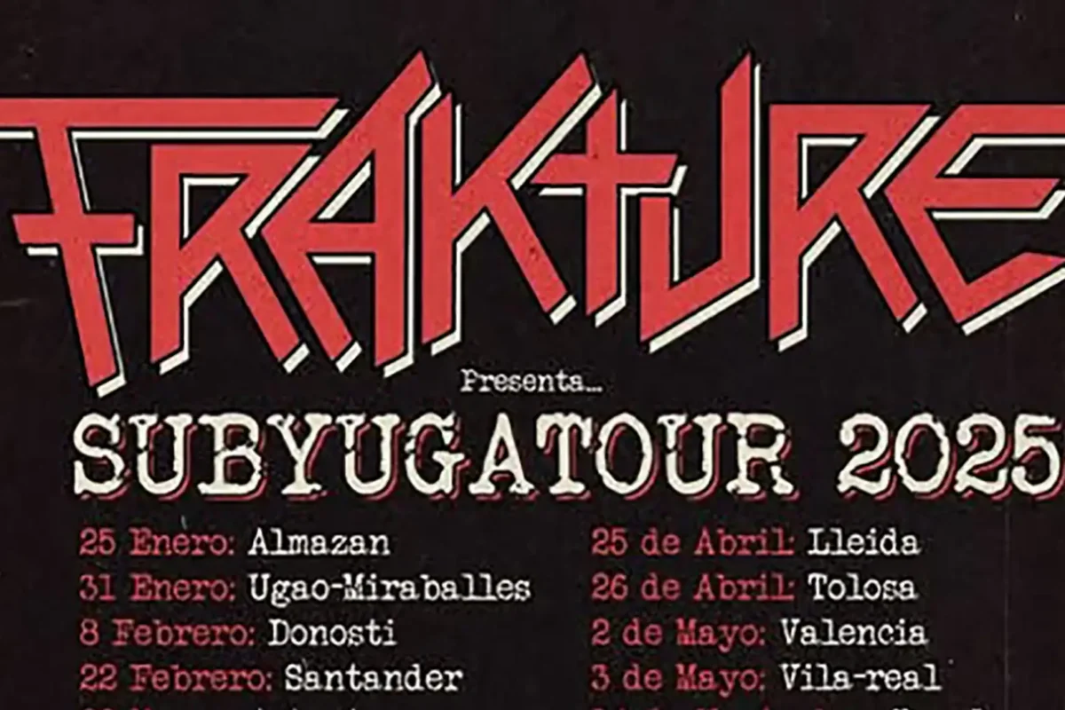 Frakture anuncia las fechas de su gira “Subyugatour 2025”