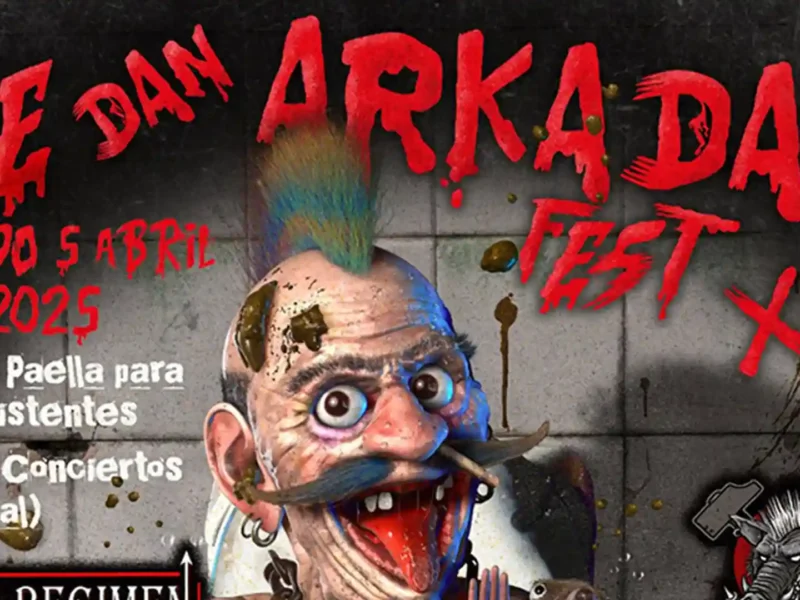 Cartel de la undécima edición del Me Dan Arkadas Fest