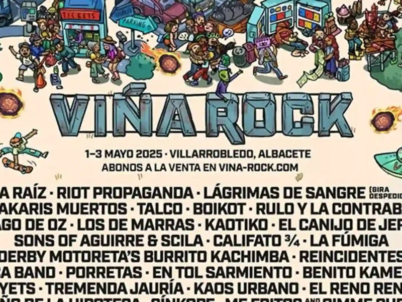 Nueva tanda de confirmaciones del Viñarock 2025