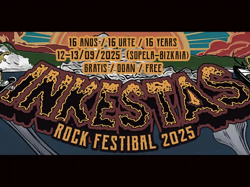 Fechas de la decimosexta edición del Inkestas Rock Festibal