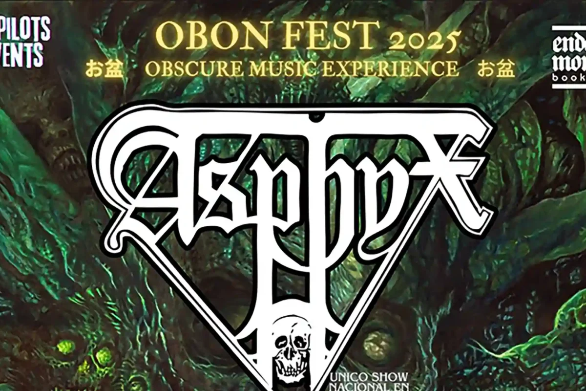 Asphyx, cabezas de cartel de la segunda edición del Obon Fest