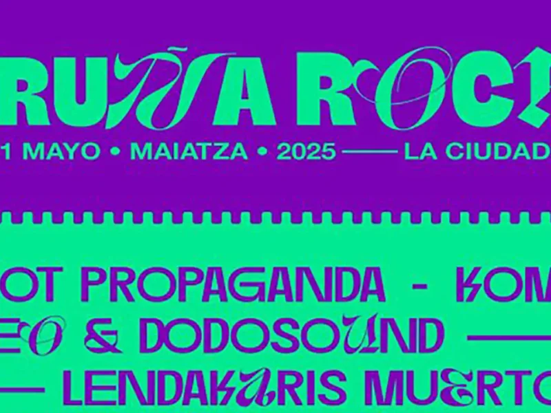 Cartel completo del Iruña Rock Festibala 2025