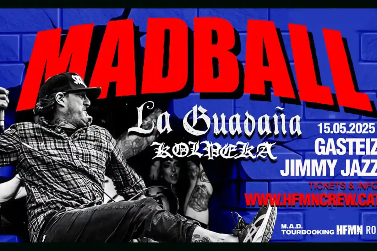 Madball también actuará en Madrid y Gasteiz